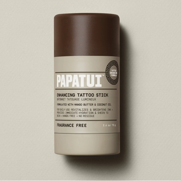 Papatui | Enhancing Tattoo Stick | Fragrance Free | Mango Butter & Coconut Oil 2 - Picture 1 of 8
